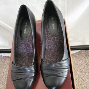 Dress Barn Casual heels. Black. Size 10